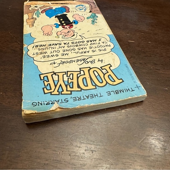 Thimble Theatre Popeye Grosset & Dunlap Tempo Books Comic Bud Sagendorf 1979 - Picture 9 of 16